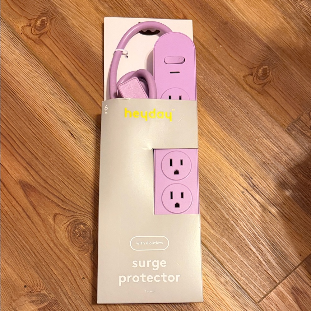 Heyday Lavender Surge Protector